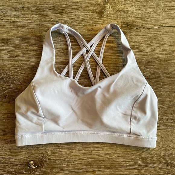 lululemon athletica Other - lululemon athletica Strappy Sports Bra - Light Gray